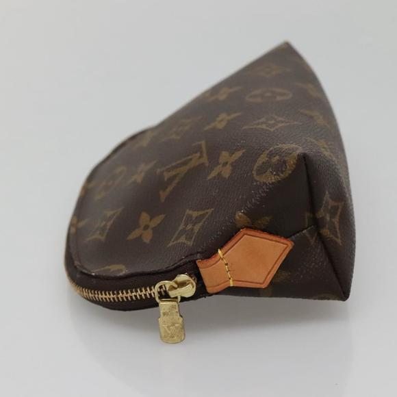 LOUIS VUITTON Monogram Pochette Cosmetic PM Cosmetic Pouch M47515 Auth yk11893 - Picture 4 of 16